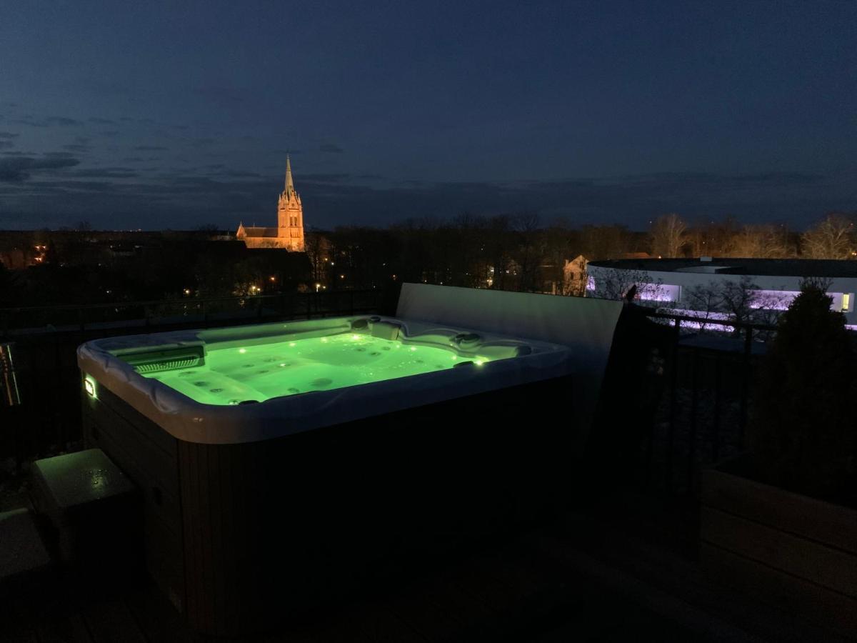 Sea View Penthouse Terrace Palanga Old Townアパートメント エクステリア 写真