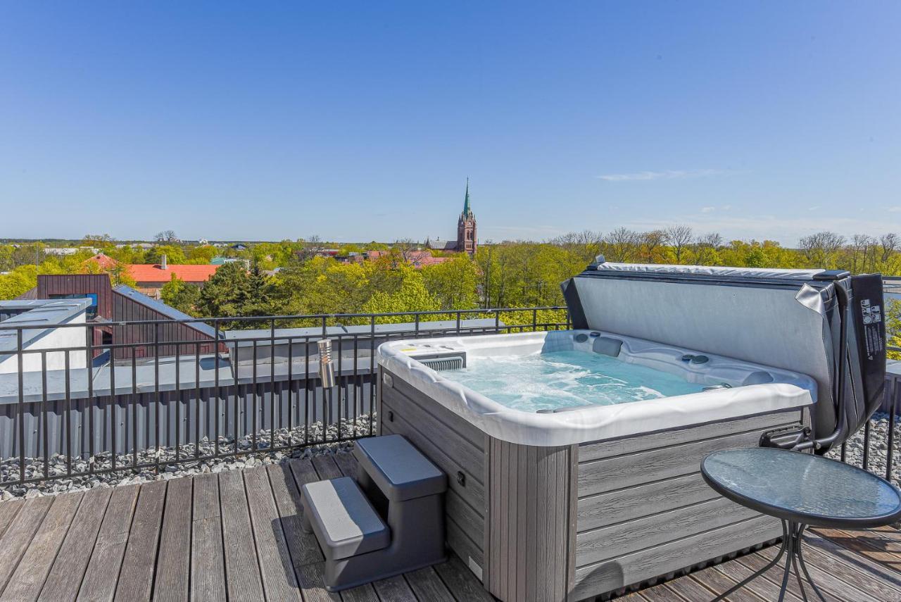 Sea View Penthouse Terrace Palanga Old Townアパートメント エクステリア 写真