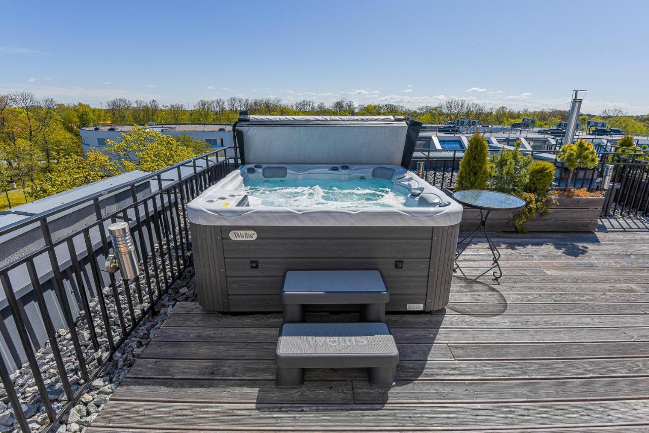 Sea View Penthouse Terrace Palanga Old Townアパートメント エクステリア 写真
