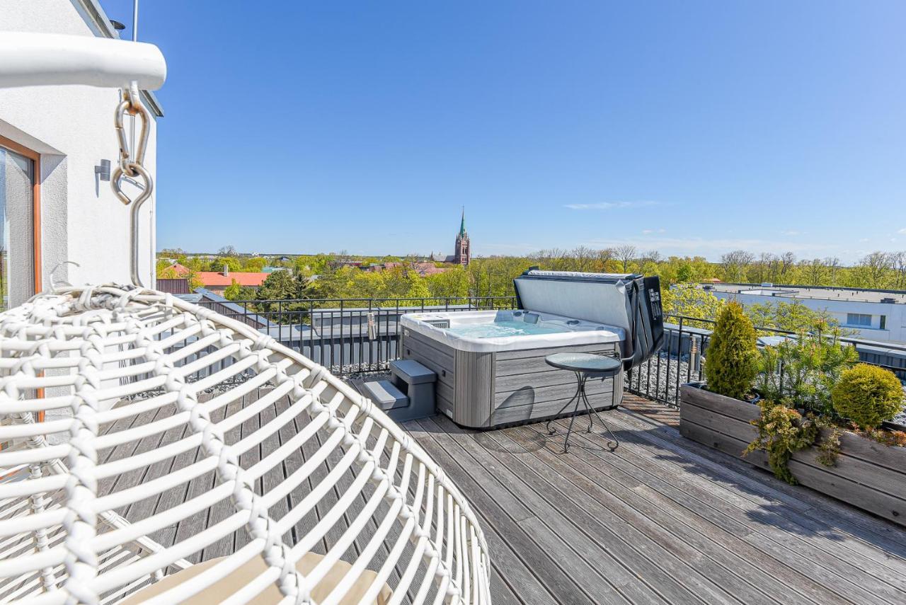 Sea View Penthouse Terrace Palanga Old Townアパートメント エクステリア 写真