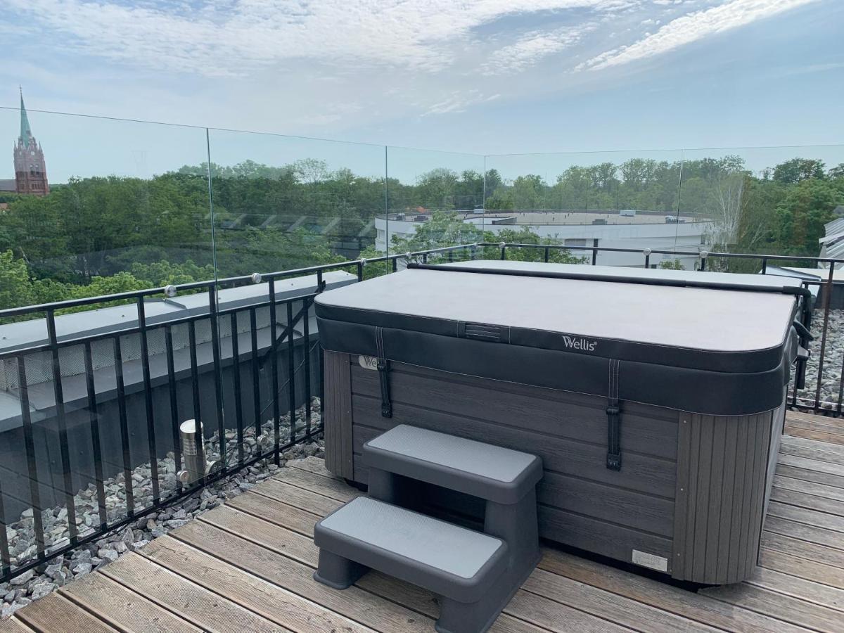 Sea View Penthouse Terrace Palanga Old Townアパートメント エクステリア 写真
