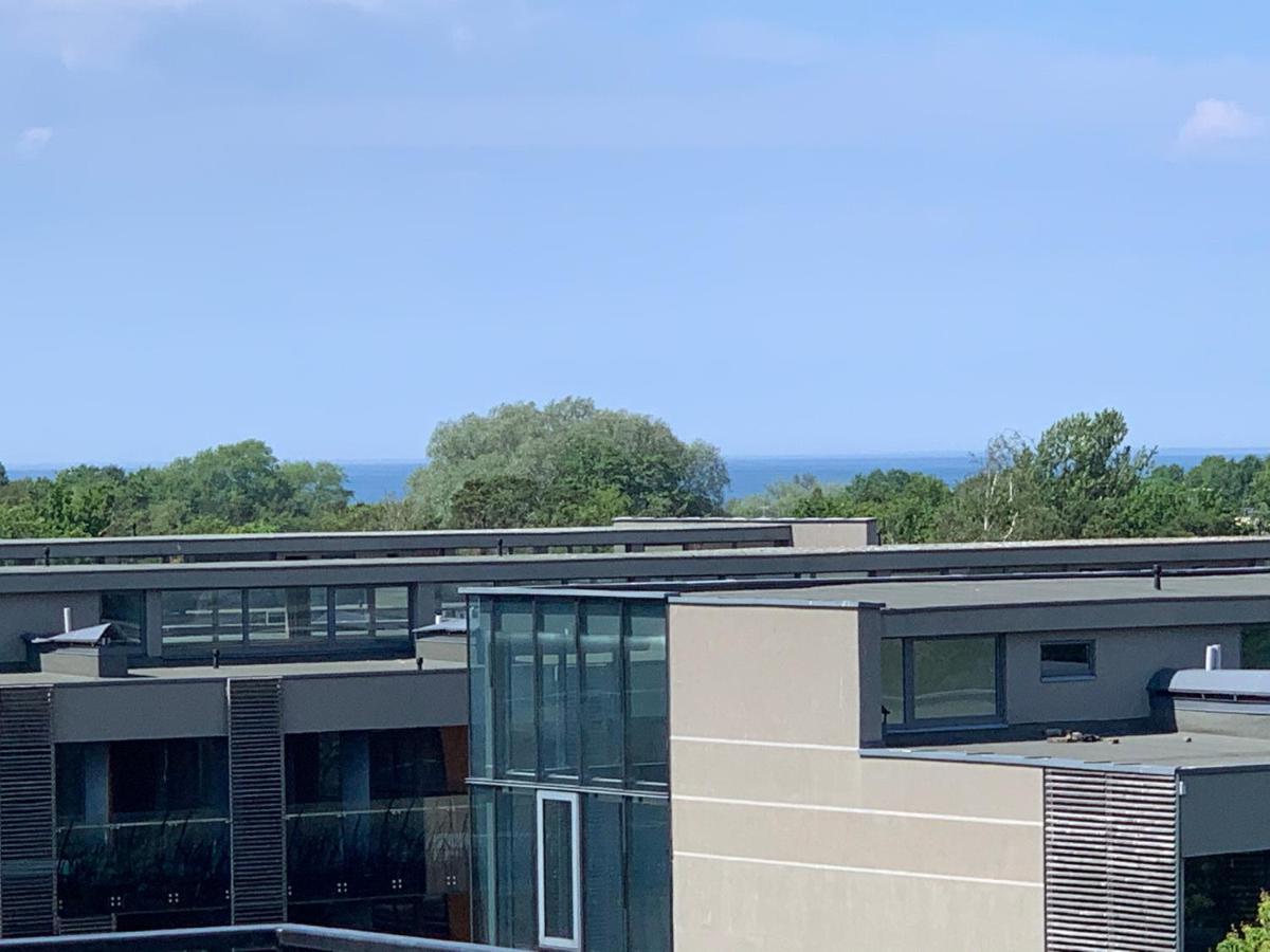 Sea View Penthouse Terrace Palanga Old Townアパートメント エクステリア 写真
