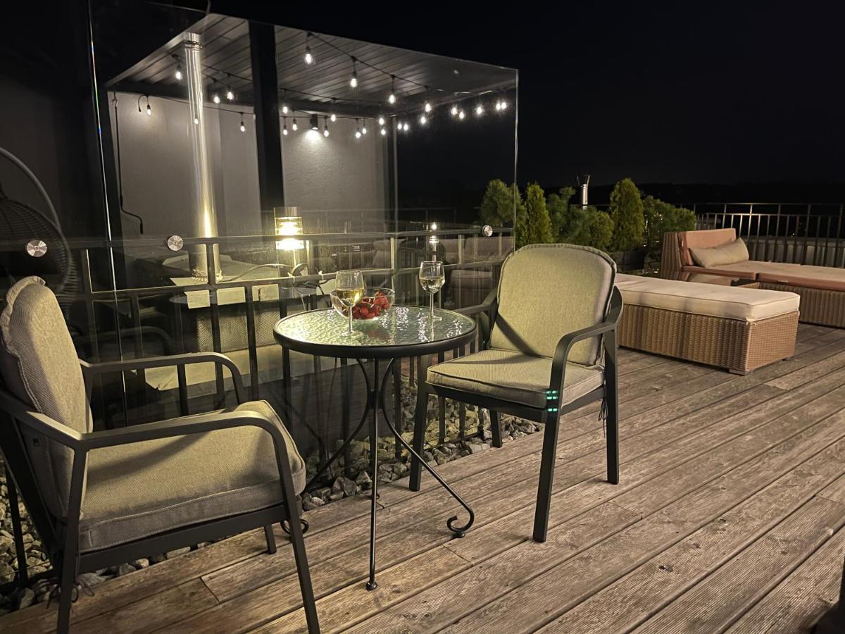 Sea View Penthouse Terrace Palanga Old Townアパートメント エクステリア 写真
