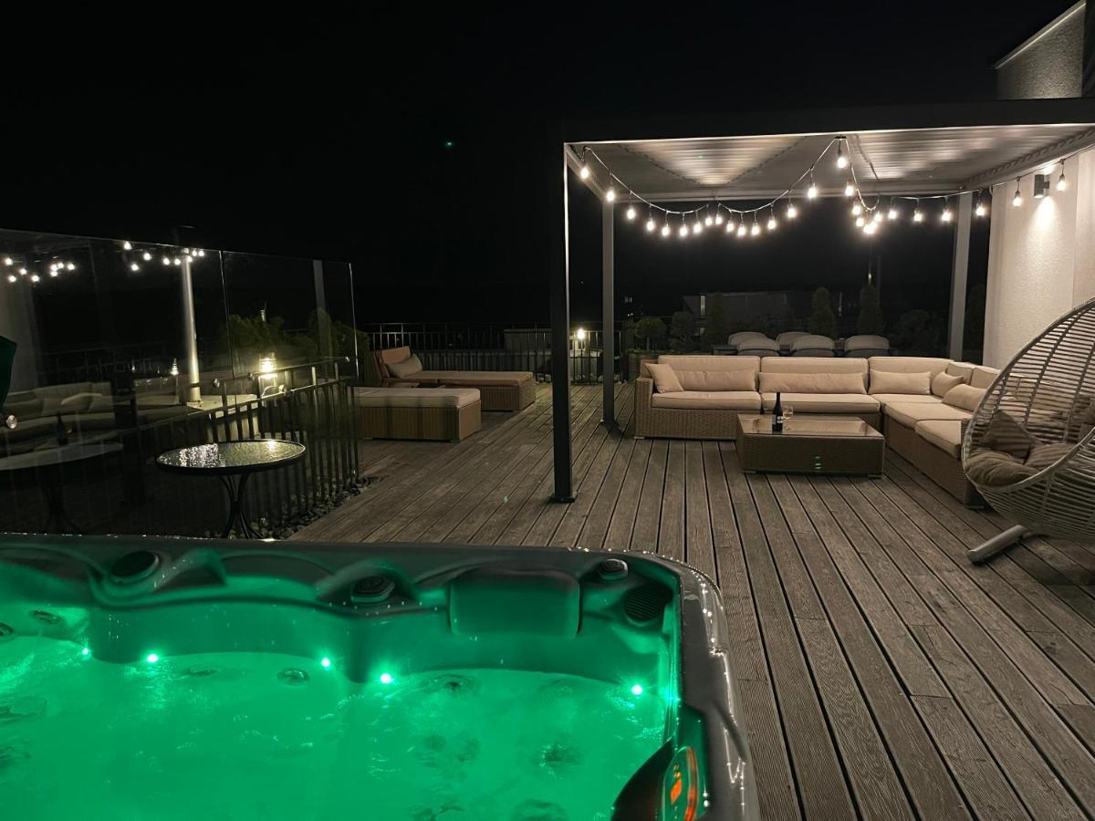 Sea View Penthouse Terrace Palanga Old Townアパートメント エクステリア 写真