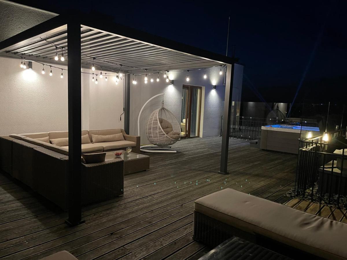 Sea View Penthouse Terrace Palanga Old Townアパートメント エクステリア 写真