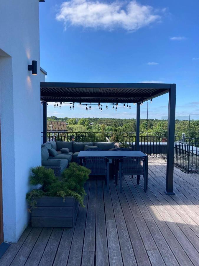 Sea View Penthouse Terrace Palanga Old Townアパートメント エクステリア 写真
