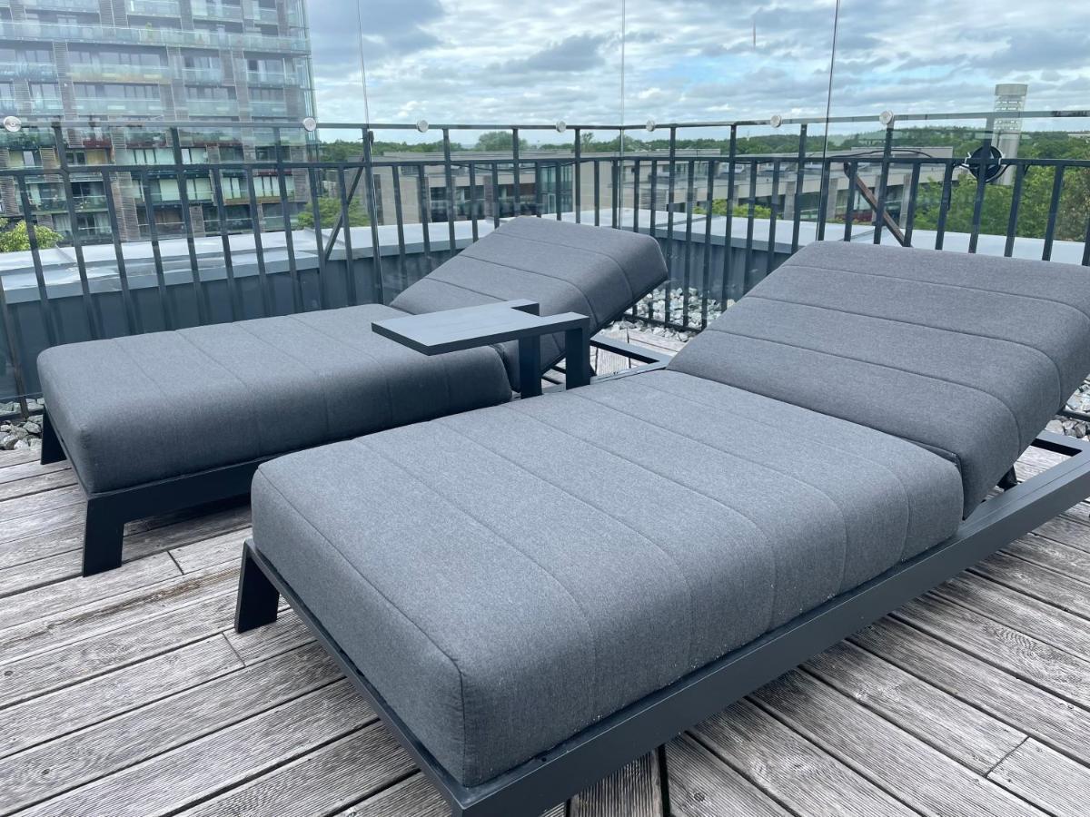 Sea View Penthouse Terrace Palanga Old Townアパートメント エクステリア 写真