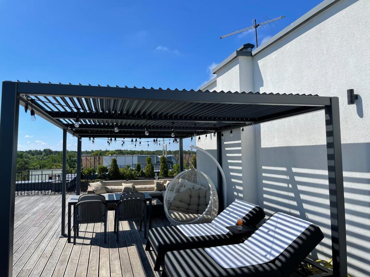 Sea View Penthouse Terrace Palanga Old Townアパートメント エクステリア 写真