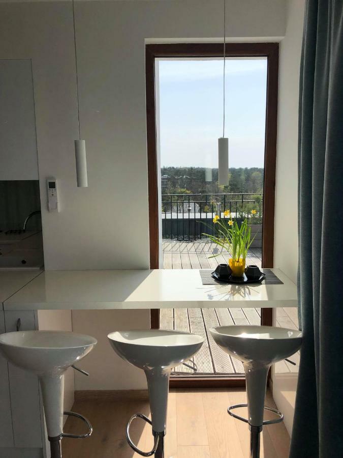 Sea View Penthouse Terrace Palanga Old Townアパートメント エクステリア 写真