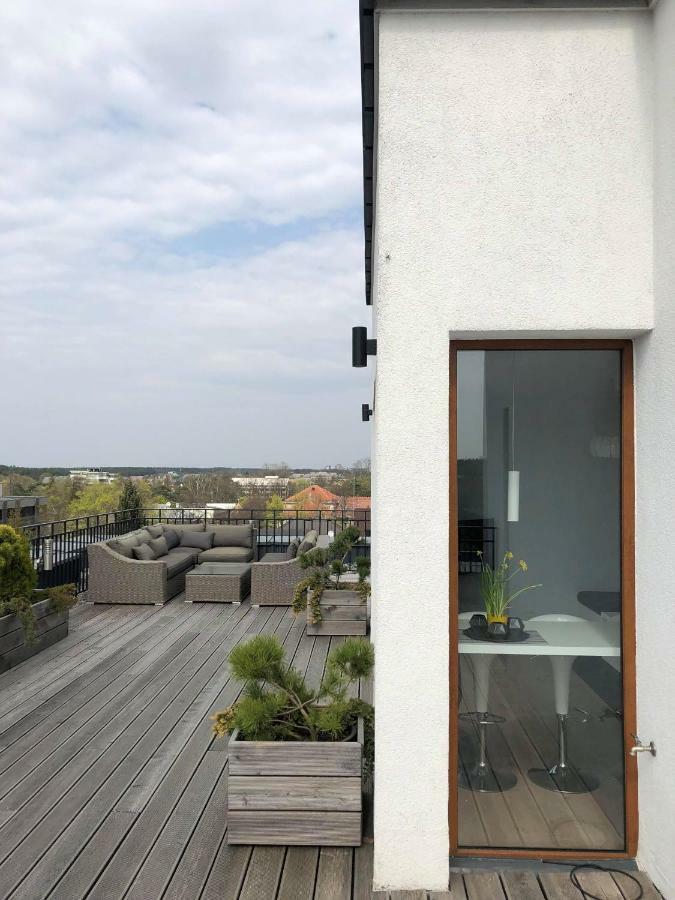 Sea View Penthouse Terrace Palanga Old Townアパートメント エクステリア 写真