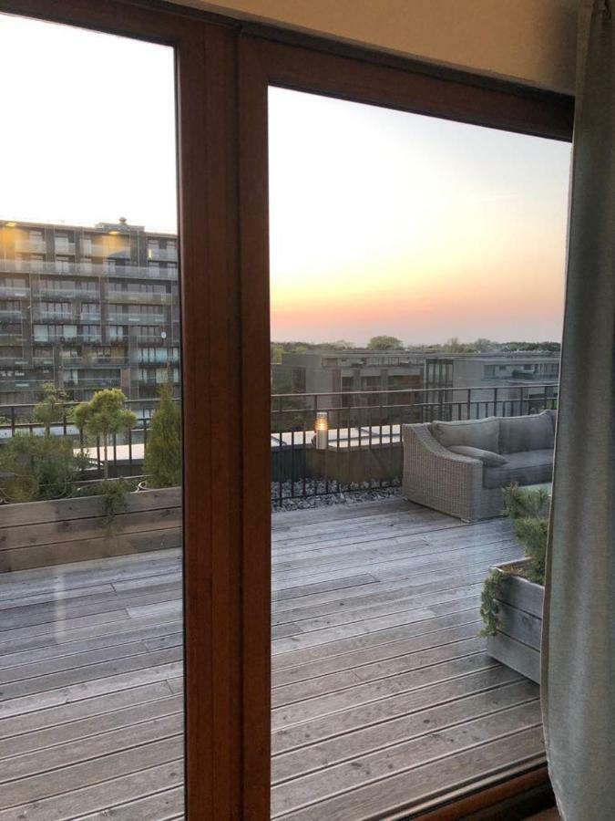 Sea View Penthouse Terrace Palanga Old Townアパートメント エクステリア 写真