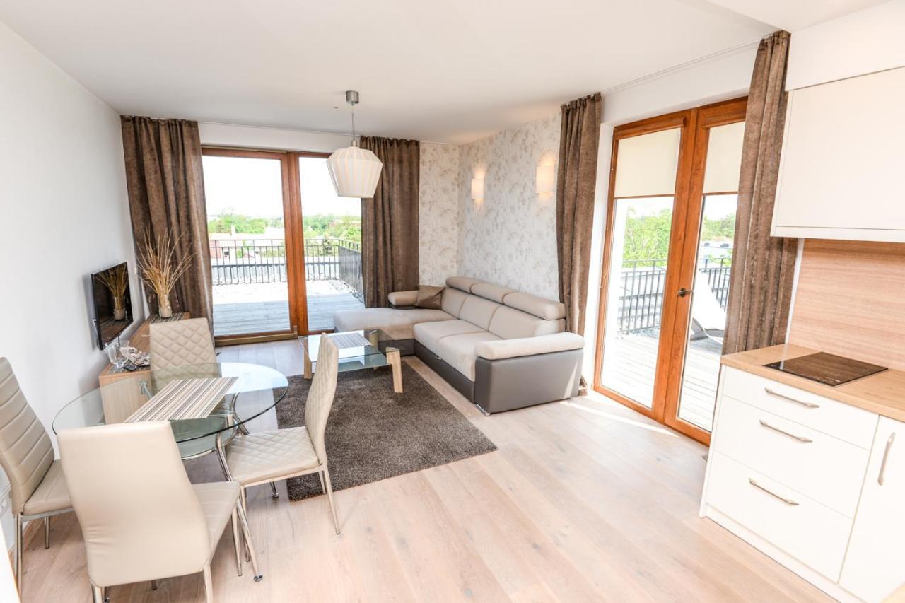 Sea View Penthouse Terrace Palanga Old Townアパートメント エクステリア 写真