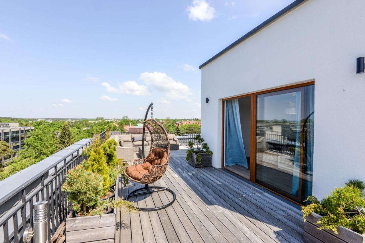 Sea View Penthouse Terrace Palanga Old Townアパートメント エクステリア 写真