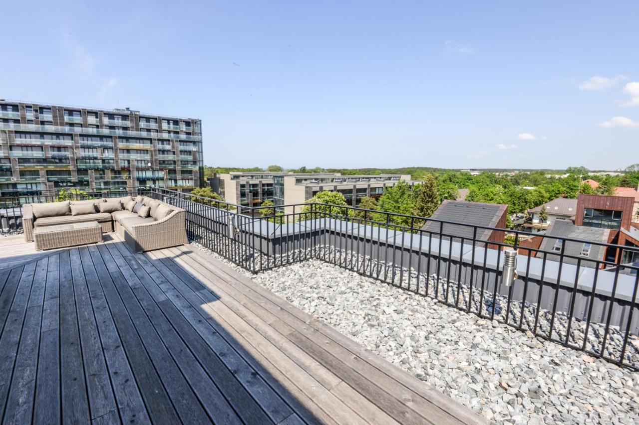 Sea View Penthouse Terrace Palanga Old Townアパートメント エクステリア 写真